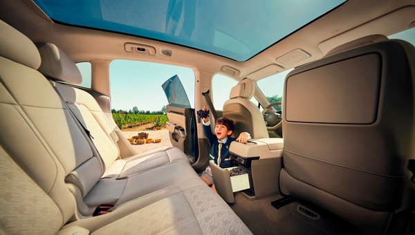 Просторный 2-й ряд