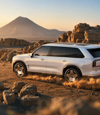 Супермощный плагин-гибрид Zeekr 9Х