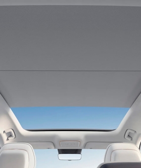 Панорамная крыша с затемнением