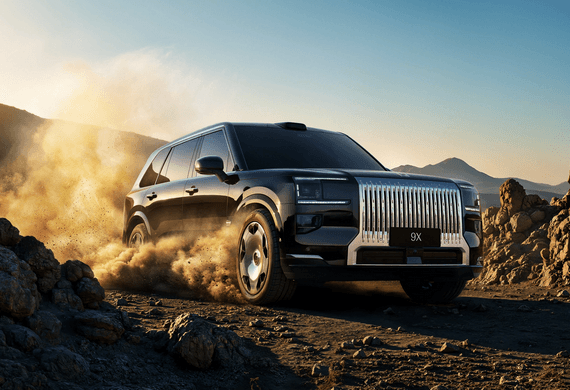 Супермощный плагин-гибрид Zeekr 9Х