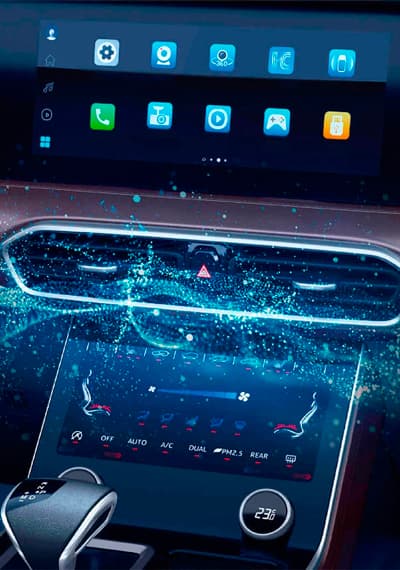 Экран управления климатом