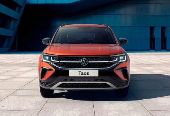 Яркий городской кроссовер Taos