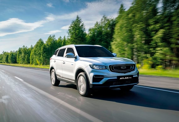 Просто Geely Atlas PRO