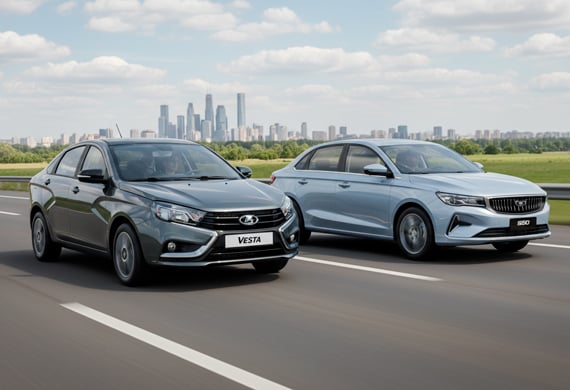 Belgee S50 или Lada Vesta – что выбрать в Беларуси в 2026 году?