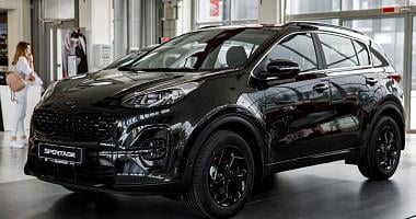 В Минск приехали первые Kia Sportage спецверсии Black Edition