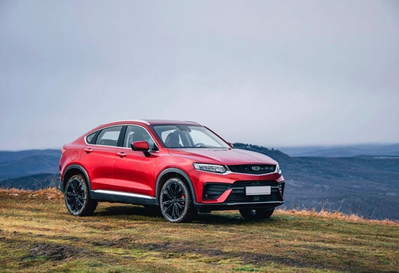 Премиальный Geely Tugella