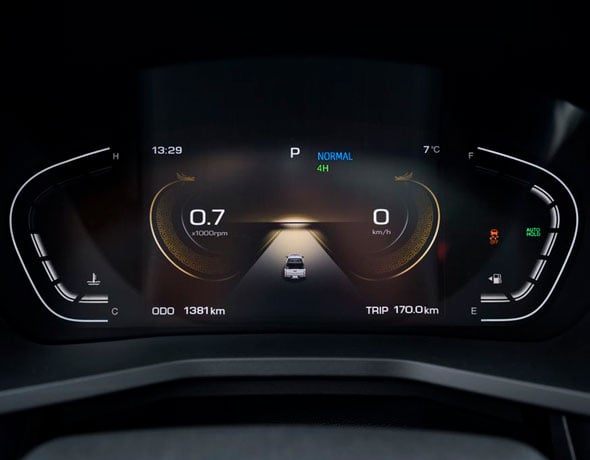 Цифровая приборная панель