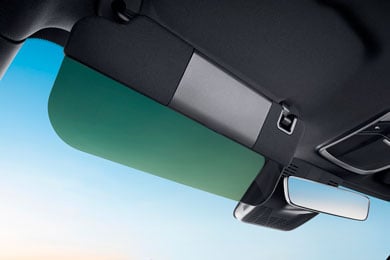 Прозрачные солнцезащитные козырьки