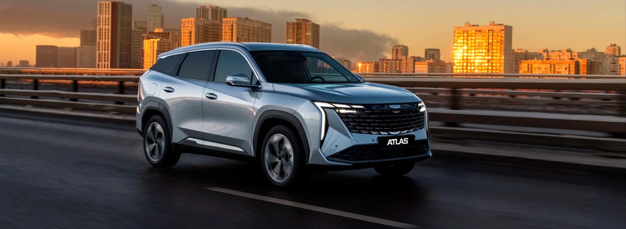 Официальная гарантия на автомобили Geely Atlas New