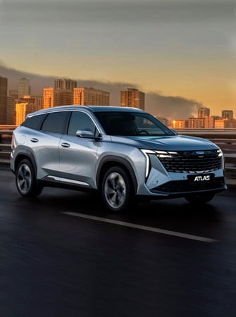 Официальная гарантия на автомобили Geely Atlas New