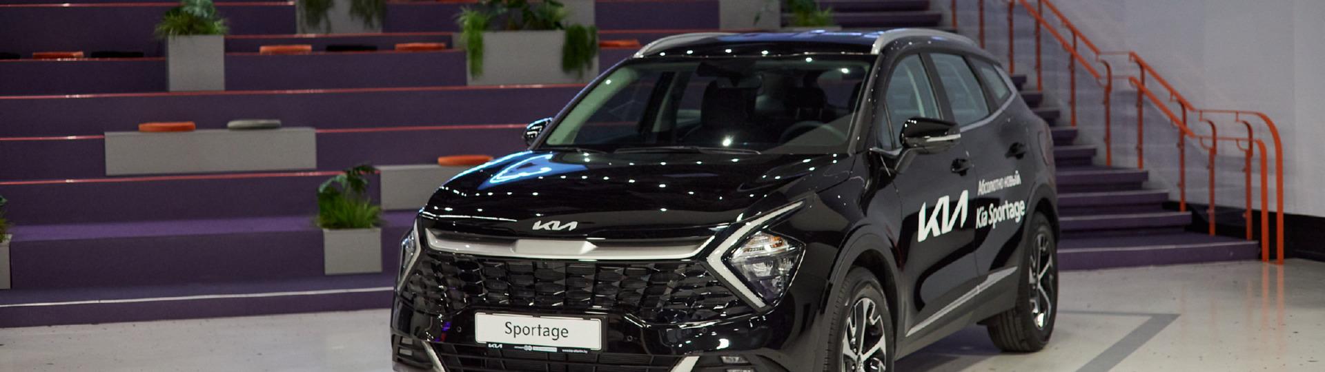Новую версию Kia Sportage показали в столичном ТЦ Palazzo #1